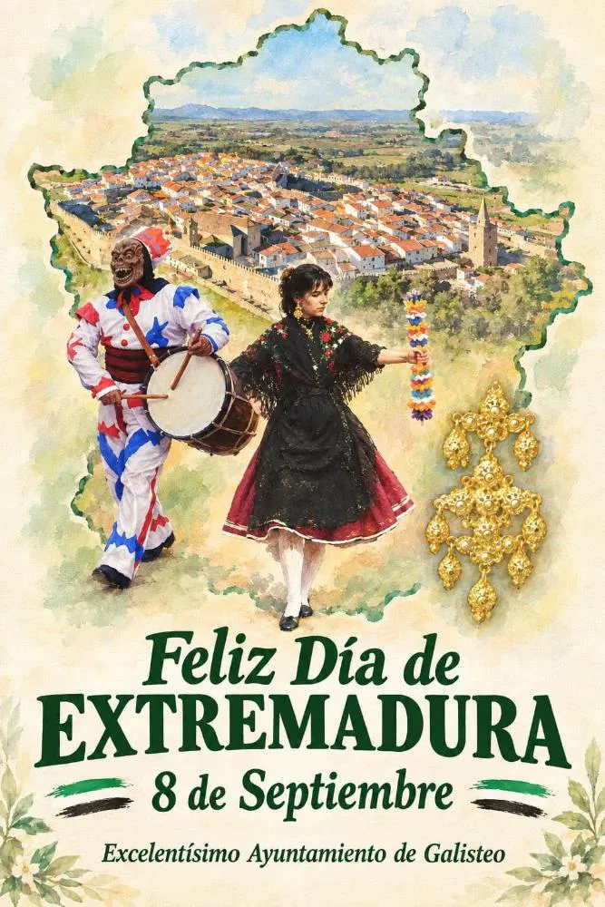 Galisteo felicita a los extremeños en su día regional
