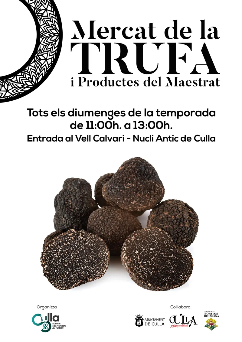 Culla impulsa la trufa negra con un mercado dominical de productos locales