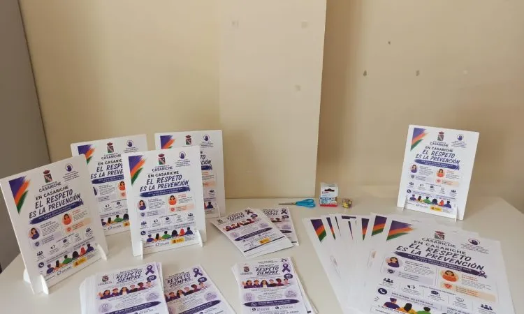 Casariche lanza campaña contra la violencia machista en el ámbito laboral municipal