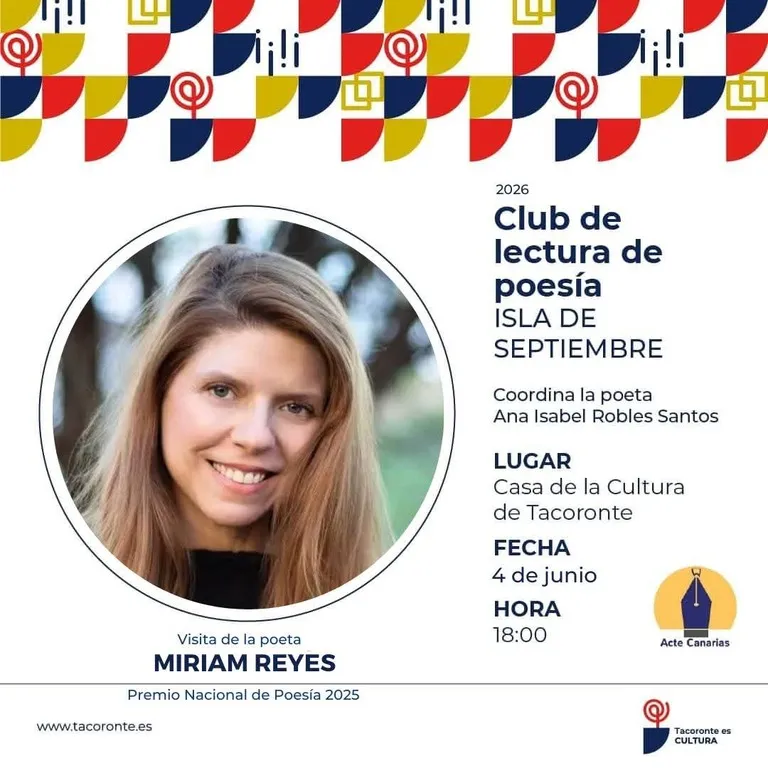 Club de lectura de Poesía Isla de Septiembre en la Casa de la Cultura