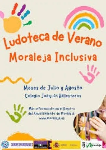 Moraleja abre inscripciones para la ludoteca inclusiva "Moraleja Inclusiva 2026"