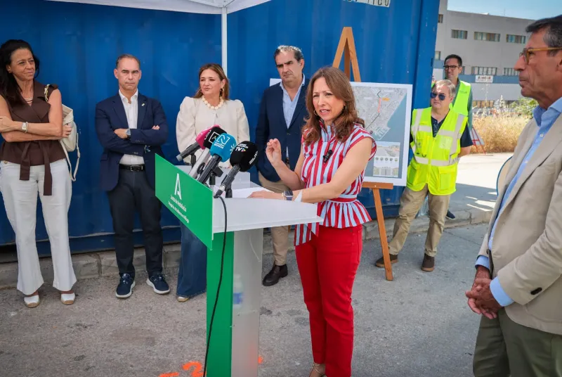 La Autovía del Agua entre Torremolinos y Benalmádena avanza y supera el 50% de ejecución