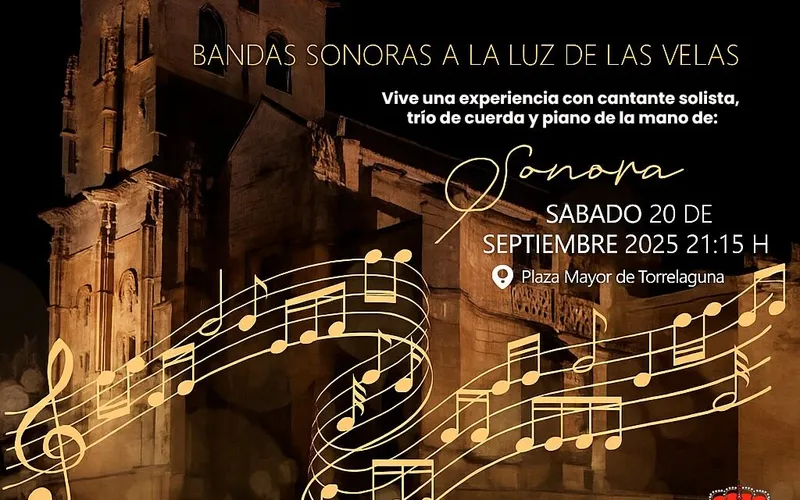 Torrelaguna acogerá un concierto de bandas sonoras a la luz de las velas