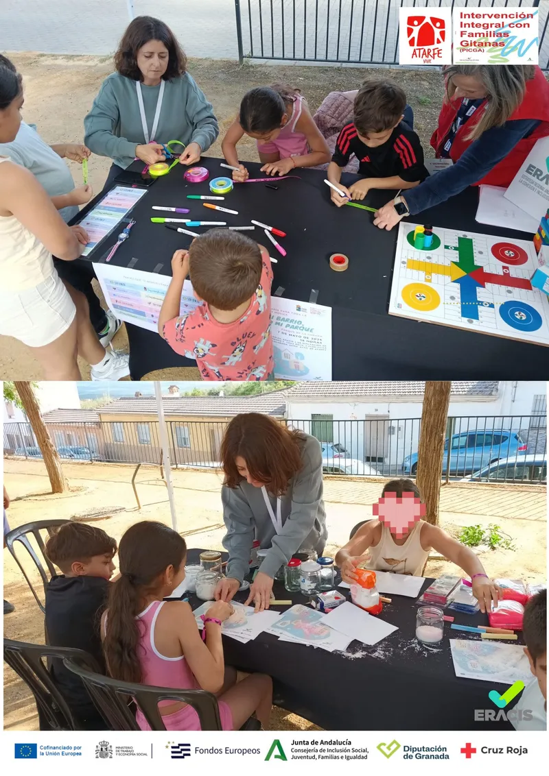 Atarfe celebra la convivencia vecinal con "Vive tu barrio" en el Parque de la Cañada