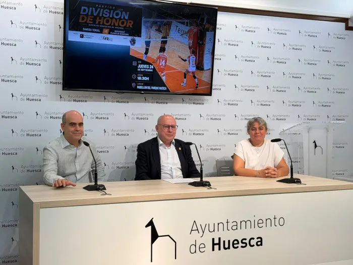 Huesca acoge un partido de voleibol de Superliga con entrada gratuita