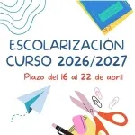 Maluenda abre el plazo para la escolarización del curso 2026-2027
