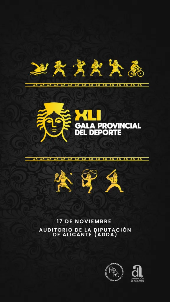 La Diputación de Alicante premia la excelencia deportiva en su XLI Gala Provincial