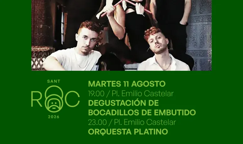 Burjassot celebra sus fiestas con degustación de embutido y concierto de la Orquesta Platino