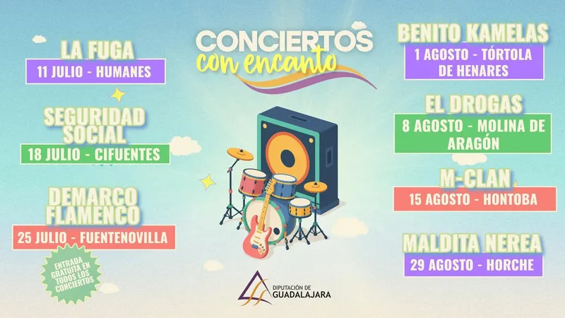 Horche cierra el ciclo 'Conciertos con Encanto' con Maldita Nerea