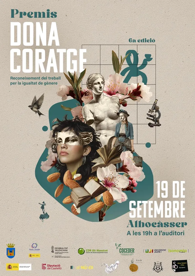 Albocàsser abre el plazo para los Premios Dona Coratge que reconocen la labor femenina