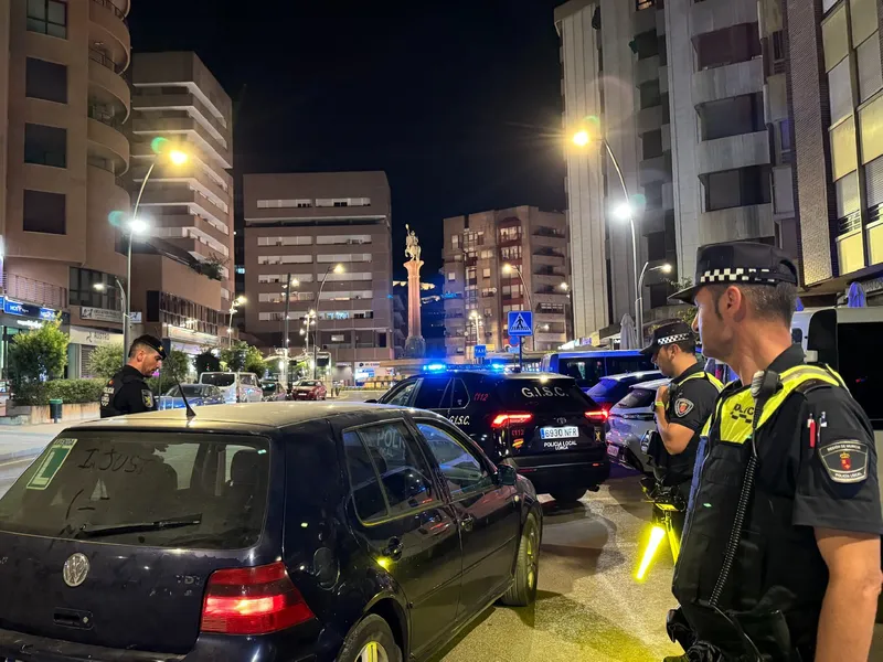 La Policía Local de Lorca intensifica controles en pedanías con ocho detenciones y 232 identificaciones