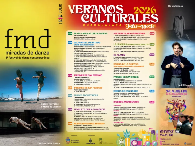 Guadalajara celebra julio con danza, música y cine gratuitos