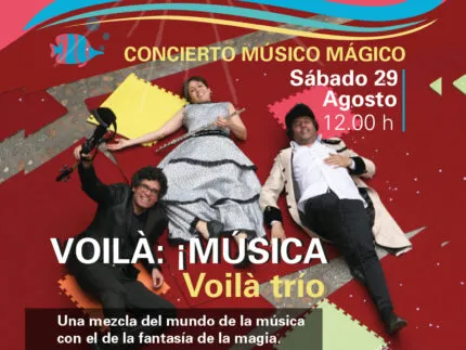 Alpedrete celebra el concierto 'Violá trio: concierto músico mágico' el 29 de agosto
