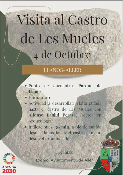 El Castro de Les Mueles en Aller abre sus puertas a visitantes