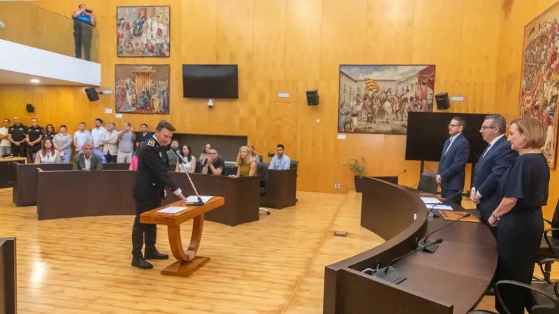 José Carlos Amorós asume la jefatura de la Policía Local de Benidorm