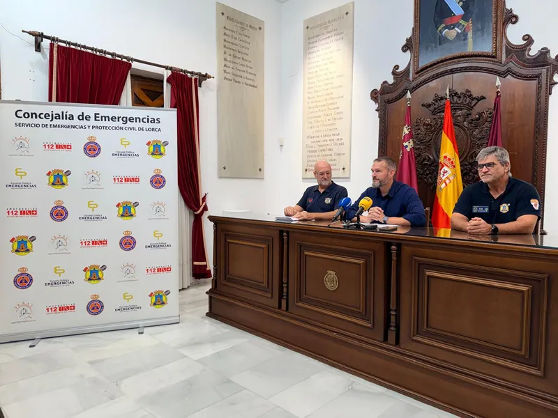 Lorca reduce un 18% las asistencias sanitarias en sus fiestas patronales