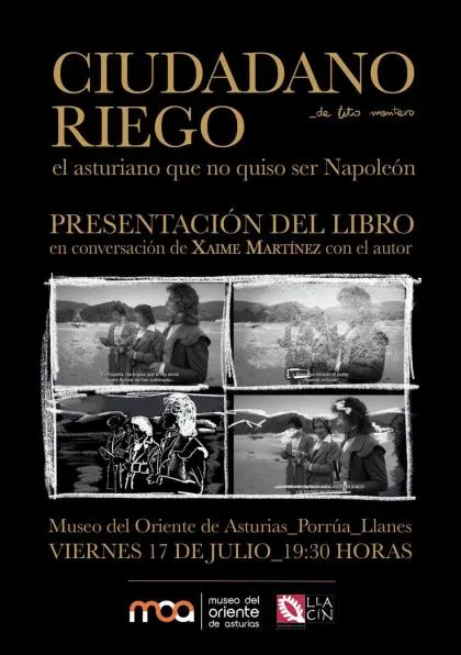 Presentación del libro 'Ciudadano Riego' en el Museo del Oriente de Asturias