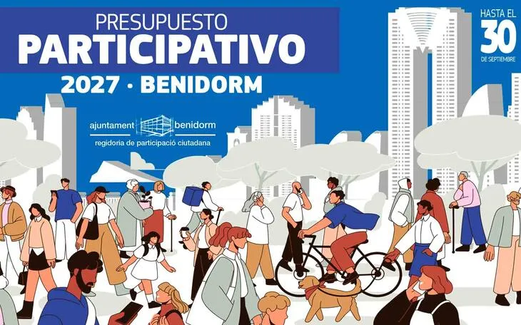 Benidorm abre el plazo para proponer mejoras en el presupuesto participativo de 2027