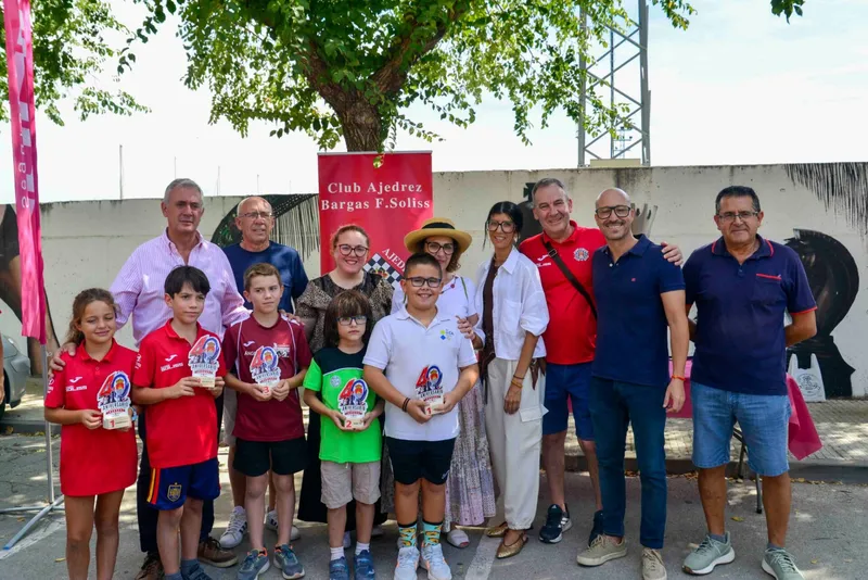 Bargas celebra su torneo de ajedrez con récord de participación y un campeón reincidente