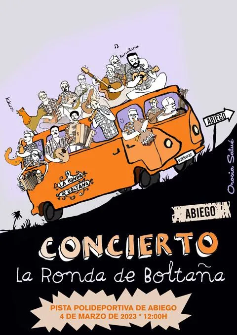 Abiego celebra la llegada de 'La Ronda de Boltaña' con un concierto en la pista polideportiva