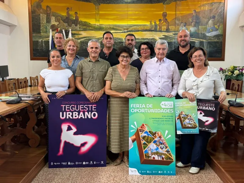 Tegueste celebra su XIX Feria de Oportunidades para impulsar el comercio local