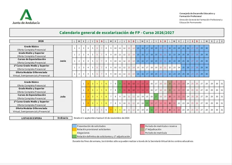 Casariche abre plazo para solicitar cita de asesoramiento en Formación Profesional