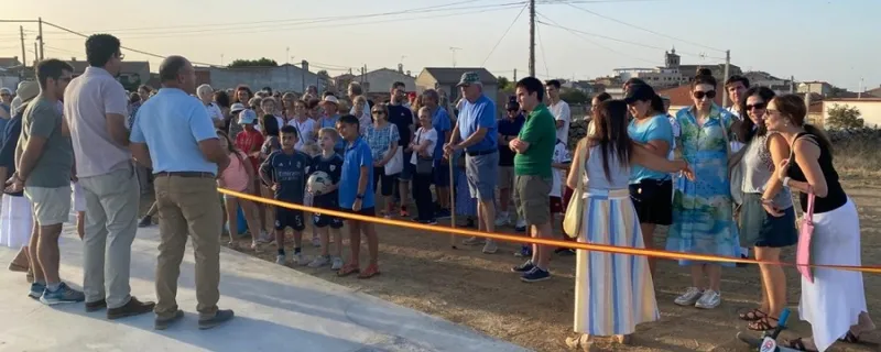 San Miguel de Serrezuela inaugura su polideportivo con una inversión de 40.000 euros de la Diputación