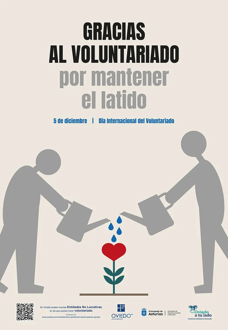 Oviedo impulsa el voluntariado con un programa de apoyo a entidades no lucrativas