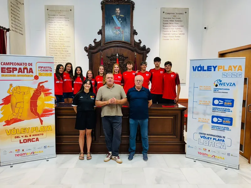 Lorca acoge cuatro competiciones de voleibol playa en agosto