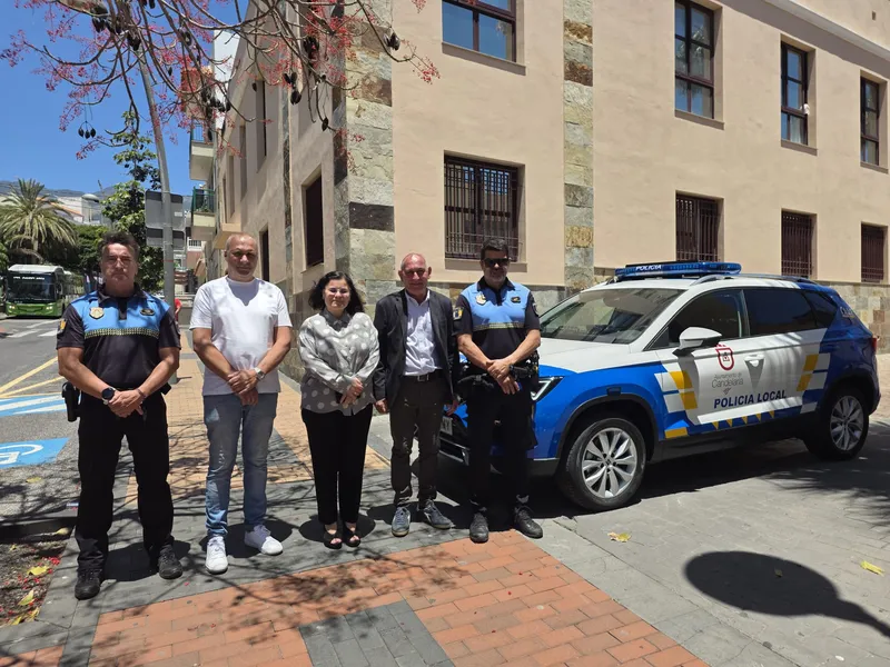 Candelaria refuerza su seguridad con dos nuevos vehículos para la Policía Local