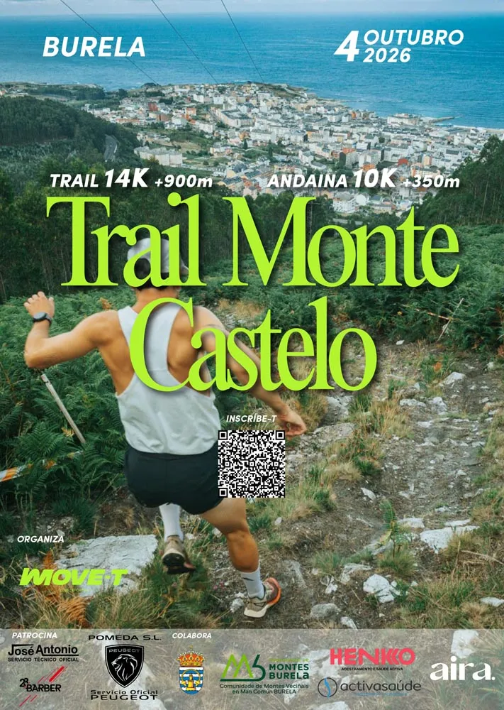Burela celebra la primera edición del Trail Monte Castelo el 4 de octubre