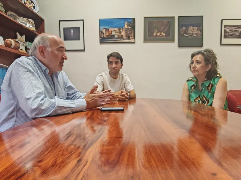 Calatayud protege la fachada del colegio Santa Ana ante las fiestas de San Roque