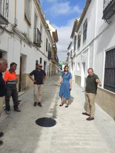 Écija finaliza la remodelación de Calle Gameras con un sistema antiincendios pionero