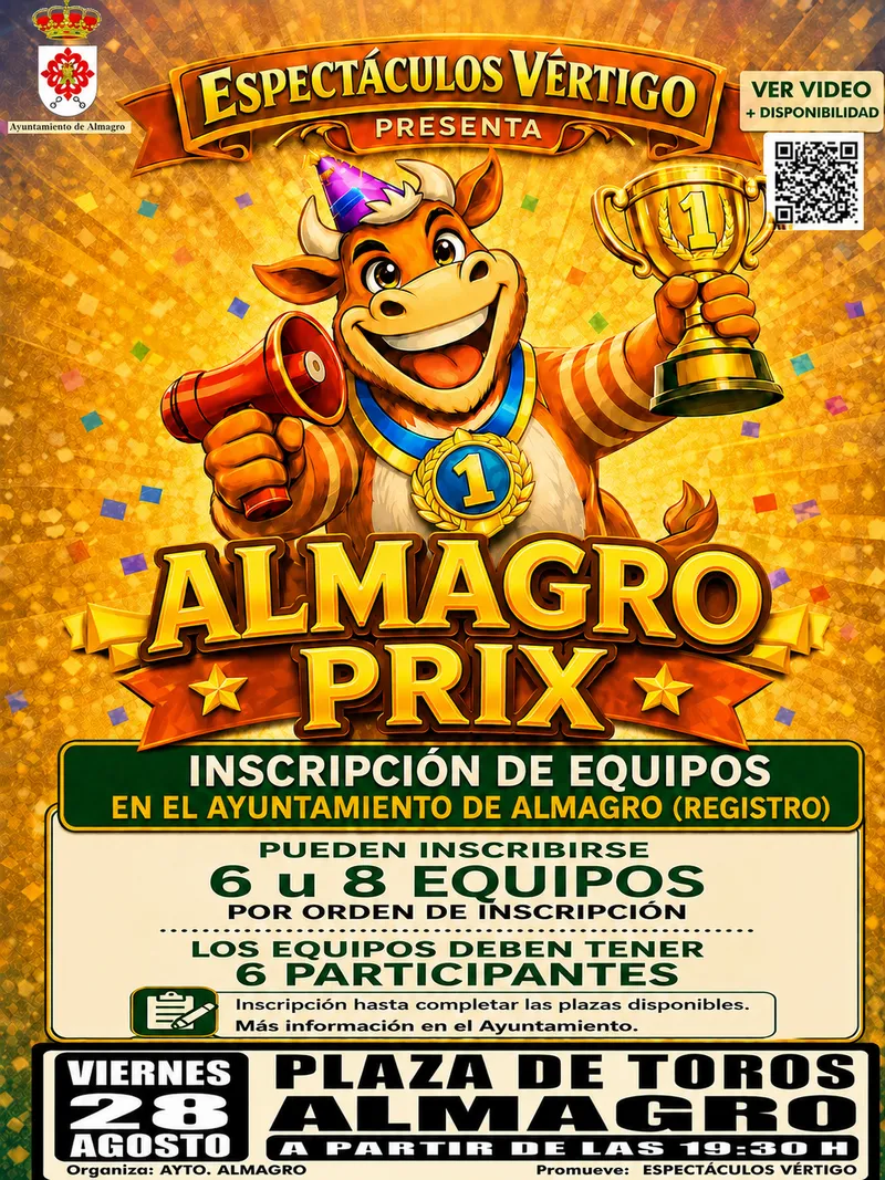 Almagro acoge el 'Almagro Prix 2026' en la Plaza de Toros