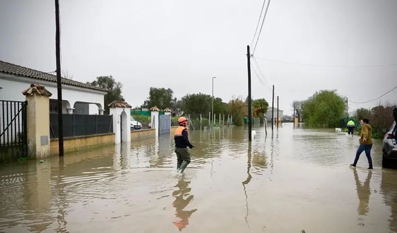 Junta de Andalucía destina 3,5 millones a ayudas para reparar daños por fenómenos meteorológicos
