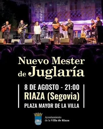 Riaza celebra su Festival Folk con el concierto del Nuevo Mester de Juglaría