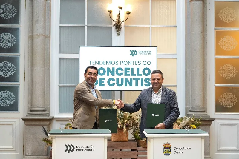 La Diputación de Pontevedra financia con 600.000€ una nueva senda peatonal entre Cuntis y A Estrada