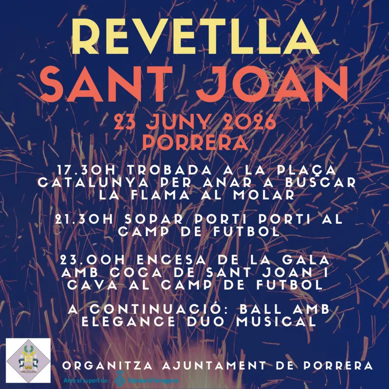 Porrera celebra la Nit de Sant Joan con actividades festivas