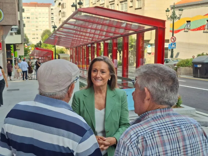 La Diputación de Pontevedra finaliza la mejora de la calle Pintor Colmeiro con 1,9 millones de euros