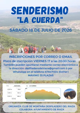 Riaza celebra su tradicional excursión senderista 'La Cuerda' este sábado