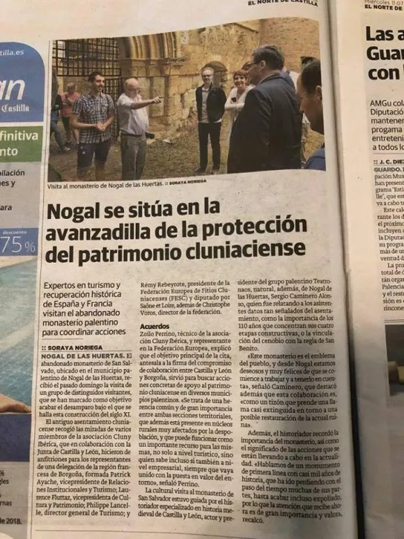 Visita guiada al Monasterio de San Salvador de Nogal de las Huertas