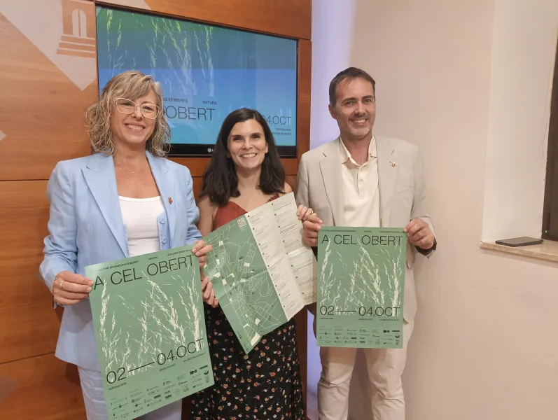 Tortosa celebra la 13ª edición de 'A Cel Obert' con arte efímero y la naturaleza como eje temático