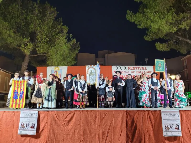 Daimiel celebra la XXIX edición del Festival Nacional de Folklore con agrupaciones de Cataluña, Andalucía y Castilla-La Mancha