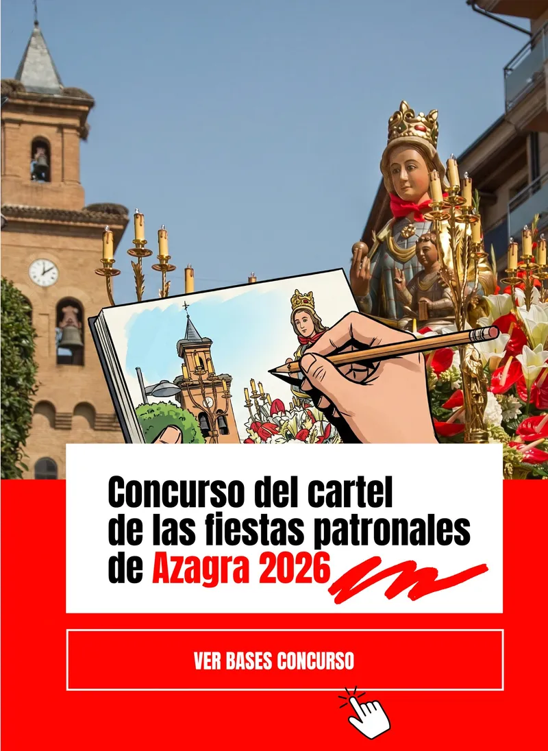 Azagra lanza concurso para el cartel de sus Fiestas Patronales 2026