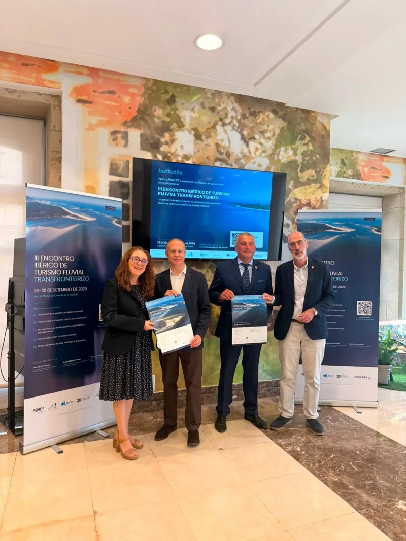La Guarda acoge el III Encuentro de Turismo Fluvial Transfronterizo con apoyo de la Diputación