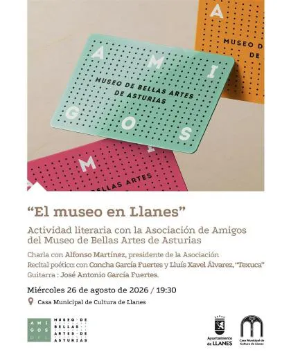Llanes acoge un encuentro literario sobre arte y música en la Casa de Cultura