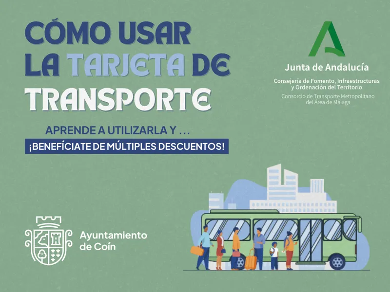 Coín se integra en el Consorcio de Transportes Metropolitano de Málaga con descuentos del 80%
