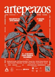 Salobreña se convierte en un lienzo gigante con la III edición de ArtePeazos