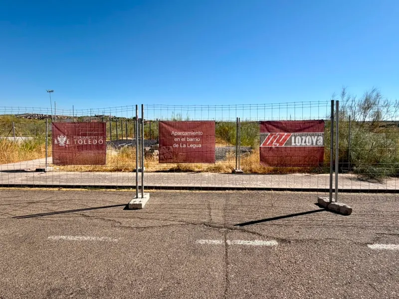 Toledo inicia en agosto la construcción del aparcamiento de La Legua con una inversión de 100.000 euros
