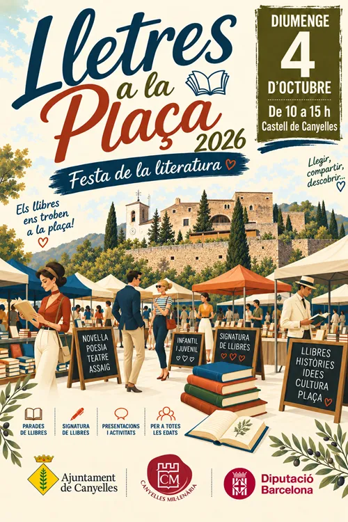Canyelles celebra la quinta edición de Lletres a la Plaça en el Castell